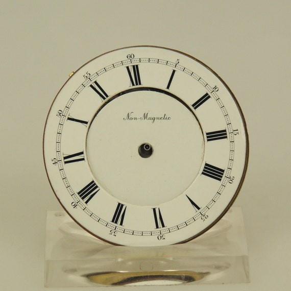 Antique Chronograph Pocket Watch Movement Swiss Men's Mechanical no fusee duplex or chronometer wristwatch for restore or parts RAR