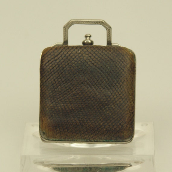 Working ESZEHA Art Deco Chopard Pocket Watch Vint… - image 6