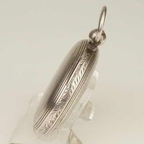 Working Fullhunter Solid Silver Pocket Watch Anti… - image 5