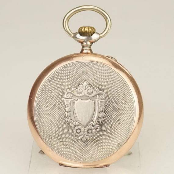 Working IWC Schaffhausen Solid Silver Pocket Watc… - image 3