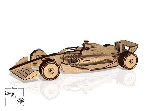 Sport 1 Car 3D 3D Puzzle Laser Cut DXF - Etsy