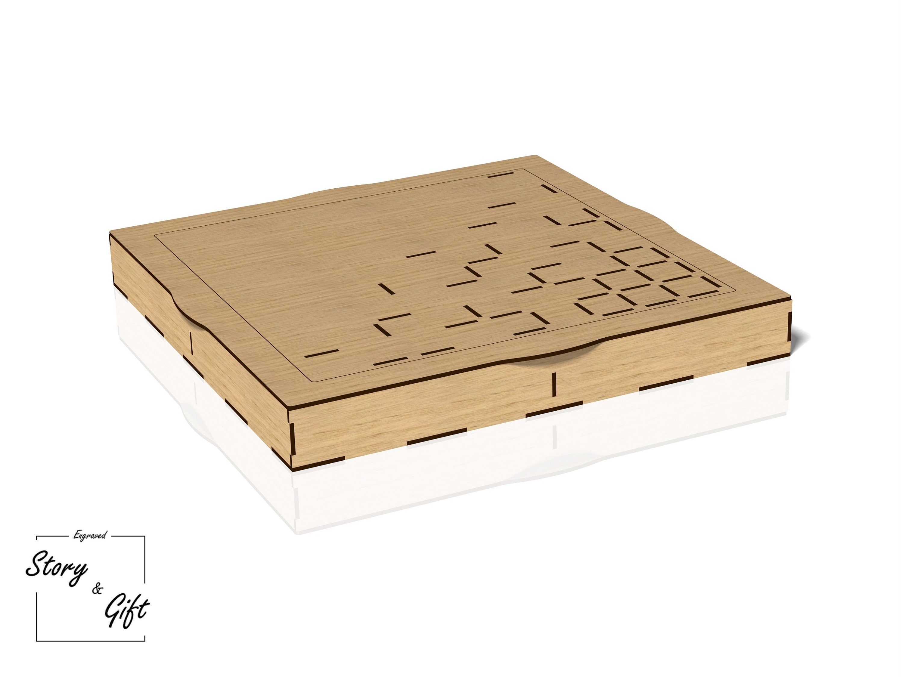 Board Game, Wood Game, Laser Cut File Graphic by