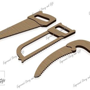 Tool Box - Tools - Wood Toy - Laser Cut File - DXF, SVG, CDR - 3mm and ...