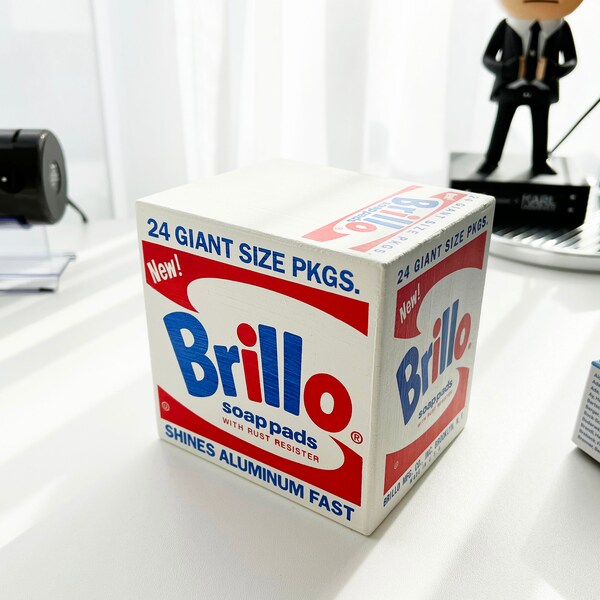 Brillo Box miniature sculpture / Andy Warhol 1964