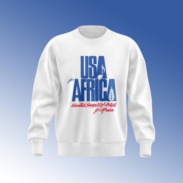 USA for Africa "We are the world" 1985 Sweatshirt