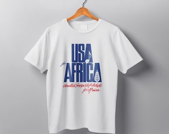 USA for Africa "We are the world" 1985 Shirt