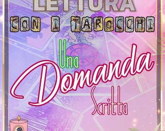 TAROCCHI 1 DOMANDA SCRITTA (entro 24 ore)