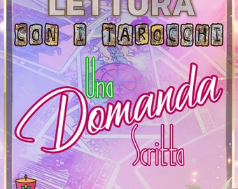 TAROCCHI 1 DOMANDA SCRITTA (entro 24 ore)