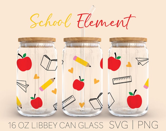 Teacher Life Boho Libbey Can Glass Svg, 16 Oz Can Glass, Boho Svg ...