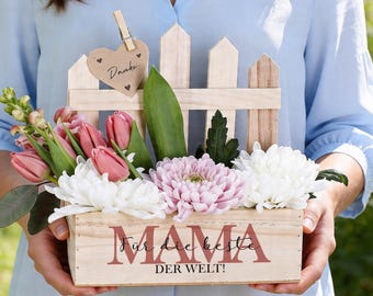 Gepersonaliseerde plantenbak voor mama voor Moederdag, Moederdagcadeau, cadeau voor moeders, verjaardagscadeau voor mama