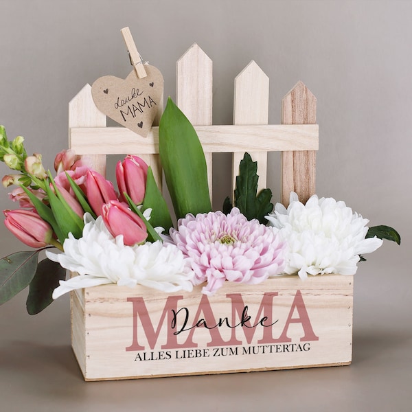 Personalized planter for Mom for Mother's Day, Mother's Day gift, gift for moms, birthday gift for Mom