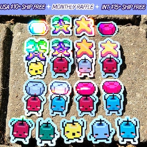 Stardew Valley Junimo Choose Your Vinyl Decal Sticker Pack Bundles