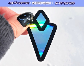 Skyrim Objective Marker Handmade Elder Scrolls Quest Vinyl Sticker