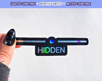 Skyrim Hidden Handmade Elder Scrolls Sneak Vinyl Sticker