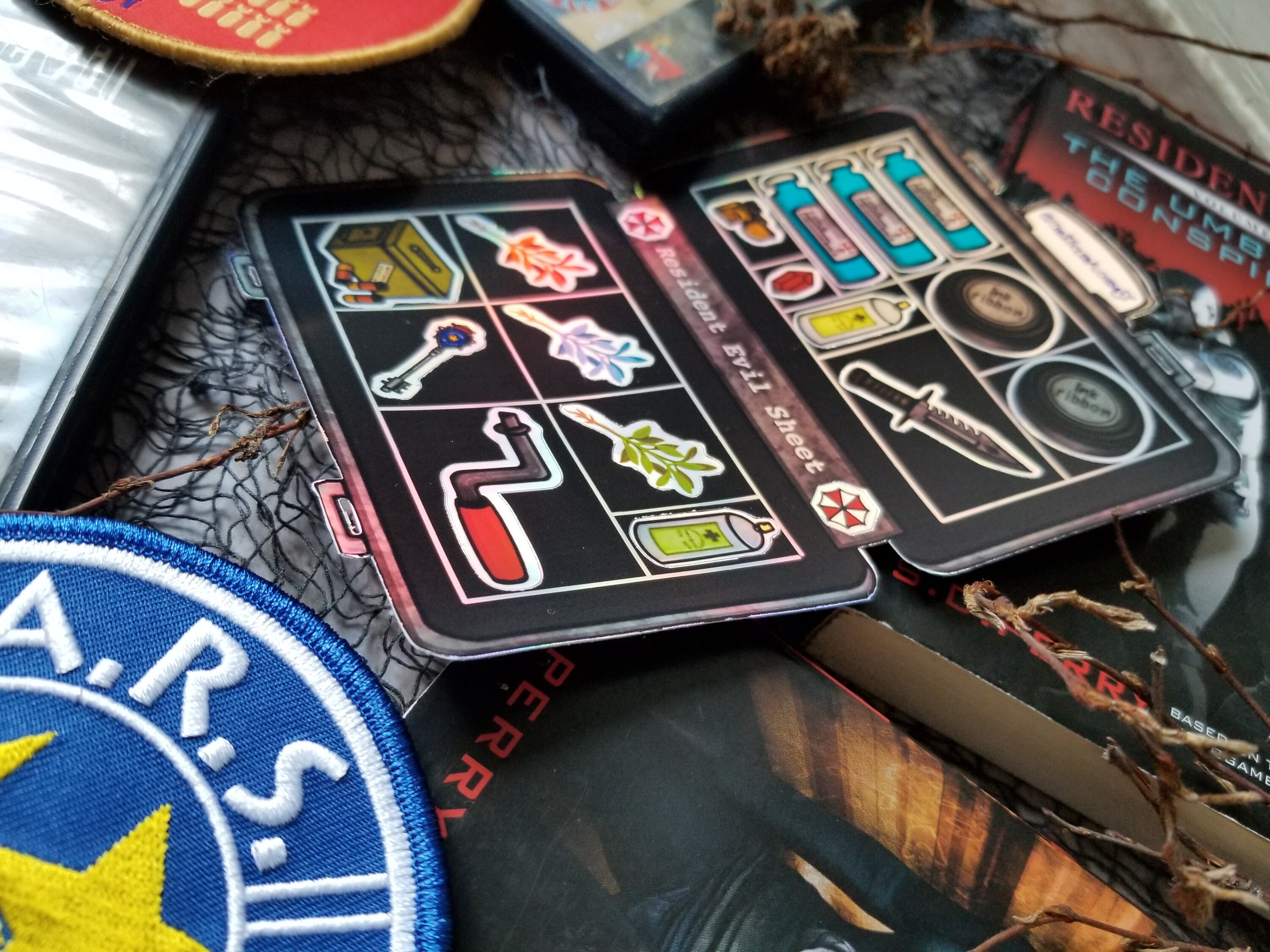 Resident Evil Briefcase Vinyl Decal Sticker Sheet Gift Etsy