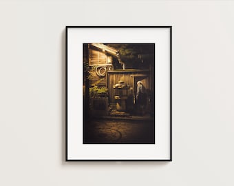 Nagamachi Samurai District, Kanazawa, Japan - Urban Landscape Photography Print, Japanese Wall Art (Unframed)