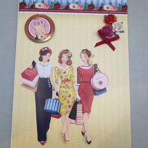 Carta speciale amico Art Deco