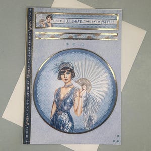 Art-deco-vieringskaarten