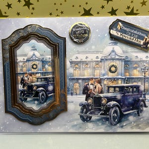 Art Deco Wonder winterwensen kaart