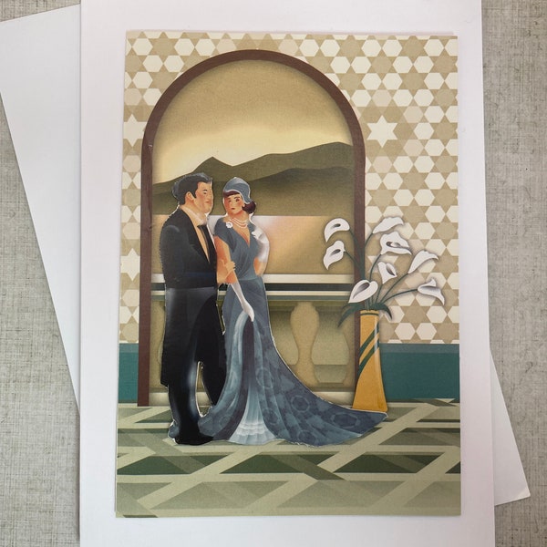 Art Deco Couple - Etsy UK