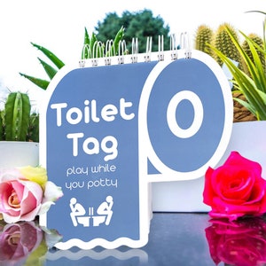 Toilet Tag - Hilarious Game For Couples Who Share the Same Potty - Relationship Conversation Starter