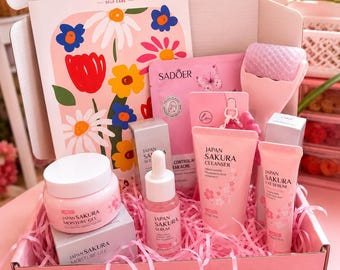 Cutesy Bundles July Limited Edition Self-Care Gift Box | Pink Pamper Hamper