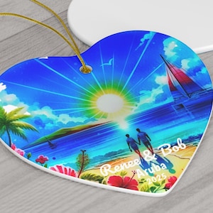 Aruba CUSTOM Christmas Ornament, Unique Aruba Custom Memento, Great Aruba Souvenir, FREE SHIPPING (Big Value) Nice Aruba Custom Gift