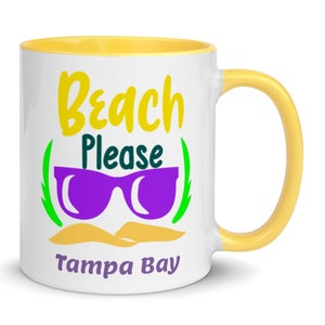 Tampa Bay Kaffeetasse, Tampa Bay Andenken, 6 FARBEN, KOSTENLOSER VERSAND, Tampa Bay Geschenk, schöne Tampa Erinnerungsstücke, gutes Tampa Souvenir, Tampa Bay