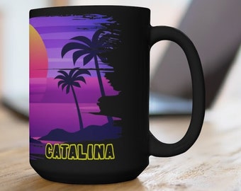 Catalina Coffee Cup, Unique Catalina Souvenir, Catalina Memorabilia, FREE SHIPPING, Catalina Gift, Nice Catalina Keepsake, Catalina Memory