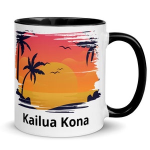 Kona Coffee Mug - Etsy