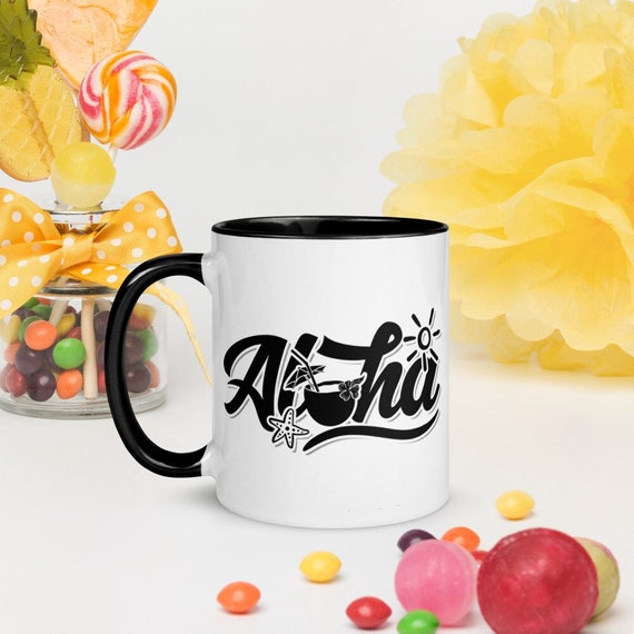 Aloha Coffee Mug, Aloha Hawaii, Nice Aloha 11oz 6 COLORS Coffee Cups, FREE  SHIPPING, Great Aloha Gifts, Hawaii Gifts, Hawaii Souvenirs - Etsy