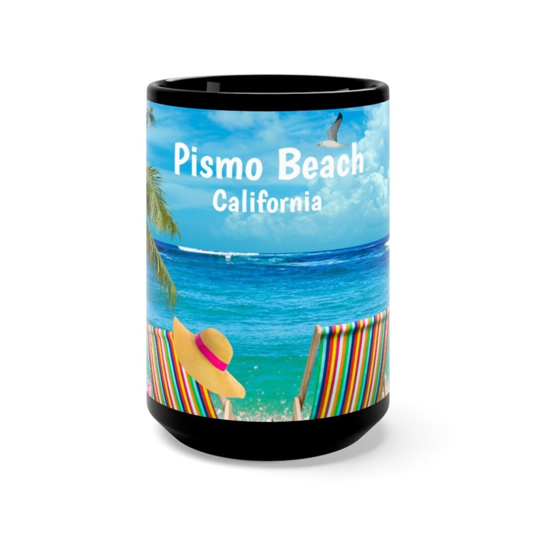 Pismo Beach Coffee Mug Unique Pismo Beach Souvenir Pismo Etsy