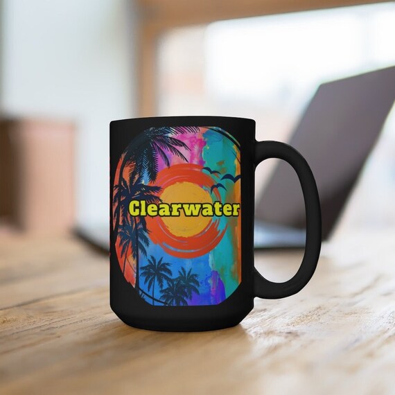Clearwater Coffee Mugs Original Clearwater Coffee Cups FREE Etsy