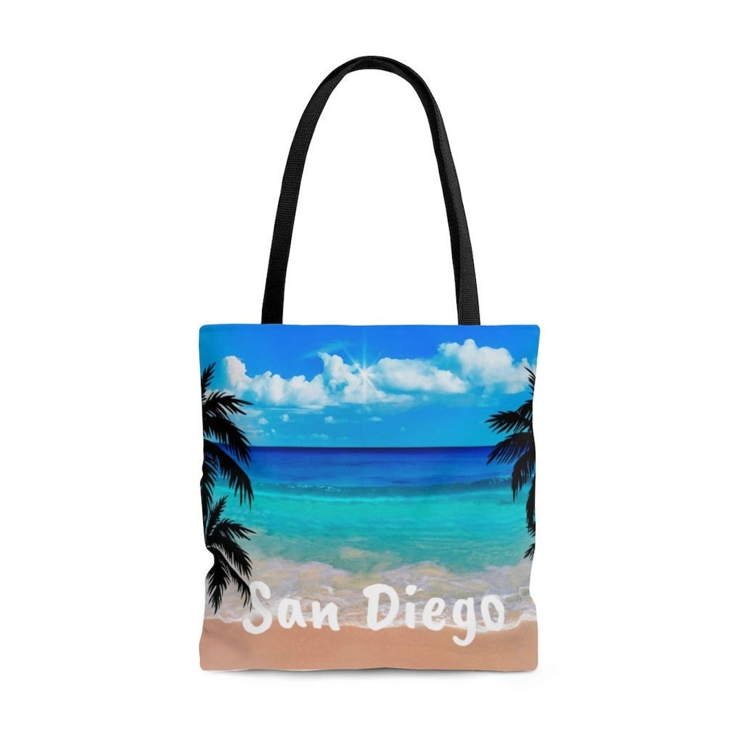 San Diego Beach Bags, Original San Diego Tote Bags, Nice San Diego