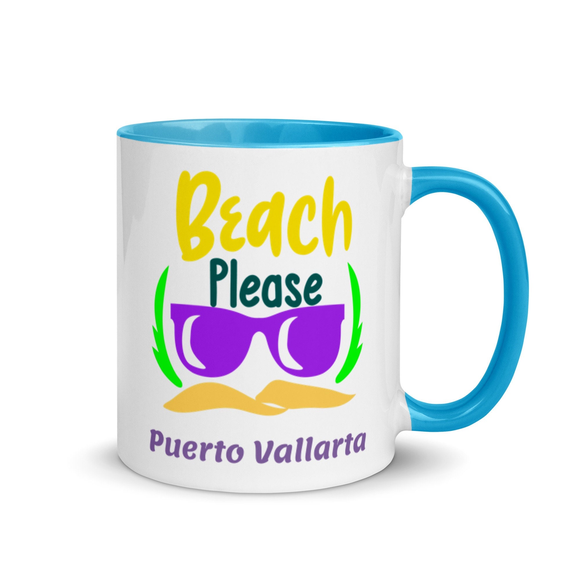 Puerto Vallarta Coffee Mug, Unique Puerto Vallarta Souvenir, Puerto Vallarta Gift, 6 COLORS, Cool Puerto Vallarta Keepsake, FREE SHIPPING