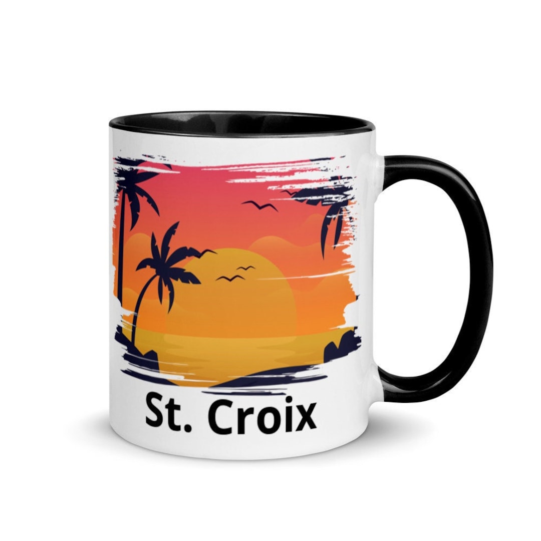 St Croix Coffee Mug, Unique St. Croix Memento, Nice St Croix Souvenir