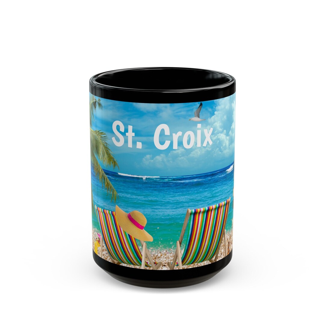 St. Croix Coffee Cup, Nice St. Croix Memento, Great St. Croix Souvenir