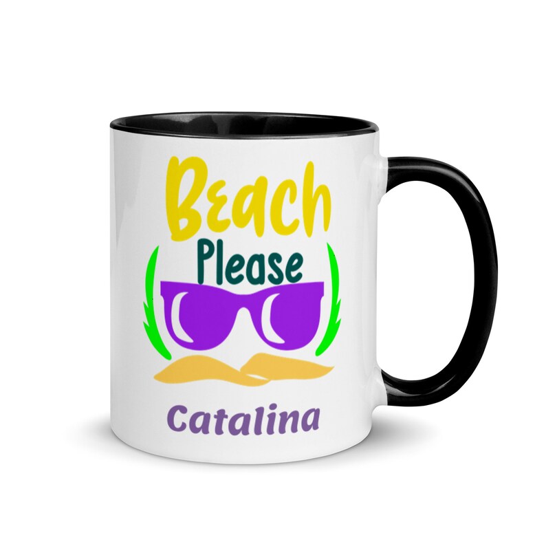 Catalina Coffee Mug, Unique Catalina Beach Please Souvenir, 6 Colors FREE SHIPPING, Good Catalina Beach Gift, Catalina Keepsake, Catalina image 8
