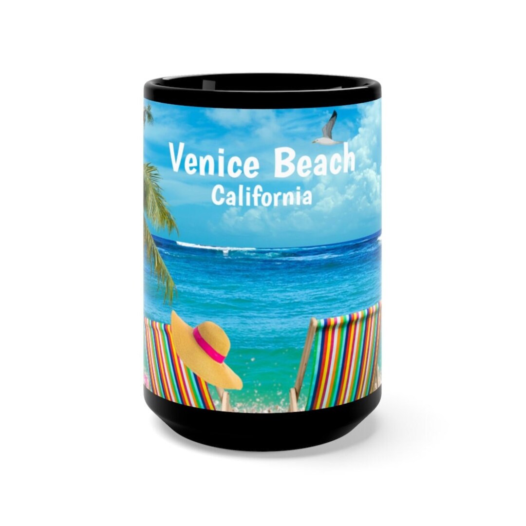 Venice Beach Coffee Mug Unique Venice Beach Souvenir Venice Etsy