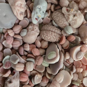 Dead Head Wax Scoops | Wax Melt scoopies | Wax Melt Snap Bar | halloween melt | spooky wax melts | Spooky decor