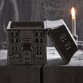 Haunted House Melt Burner | Gothic Halloween Wax Warmer | Spooky Home Decor