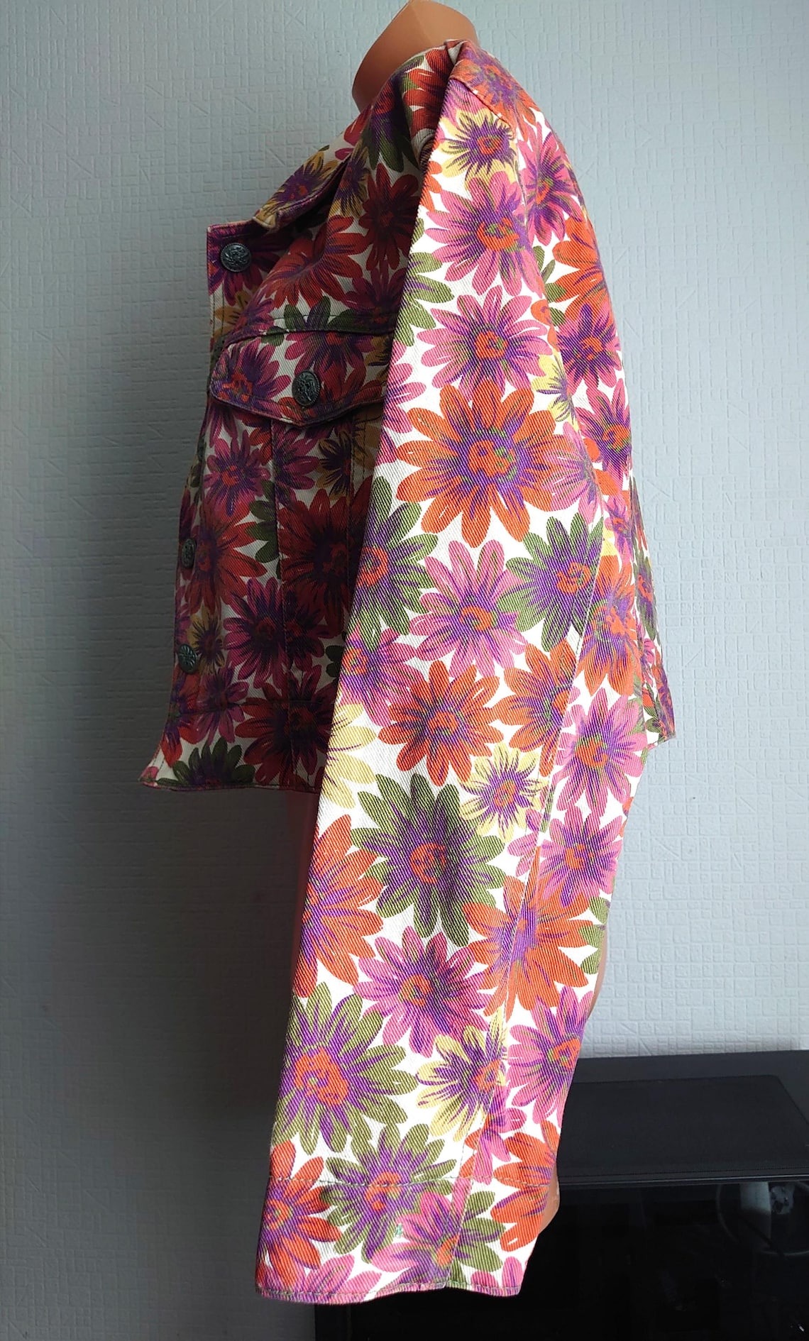 Vintage denim jacket by Hennes, foto 3 di 4