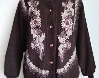 Vintage wool cardigan