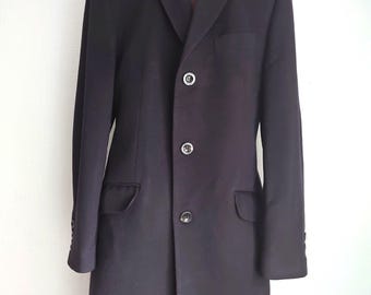 DKNY men's wool coat