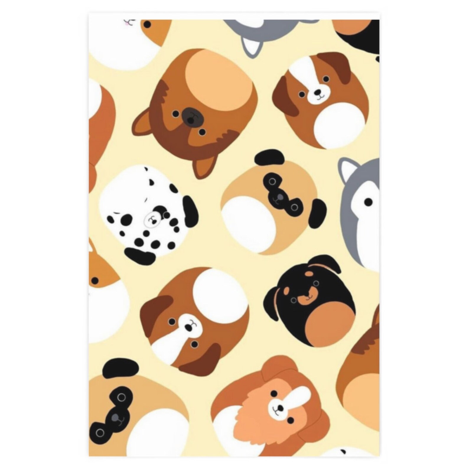 Squishmallow Wrapping Paper Squishmallow Wrapping Squish Etsy