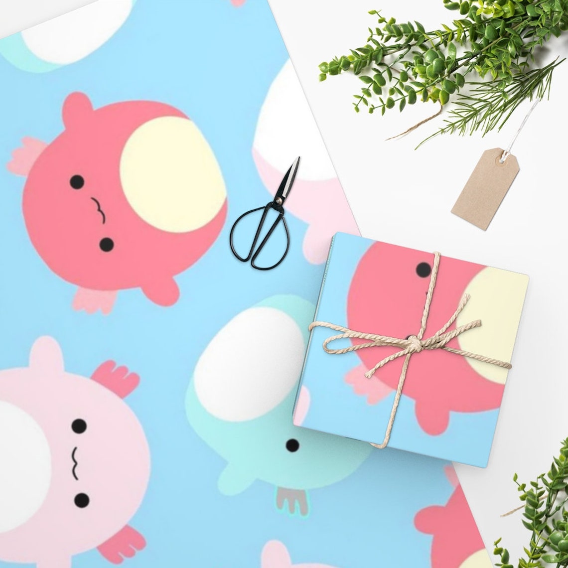 Squishmallow Wrapping Paper Squishmallow Wrapping Squish Etsy