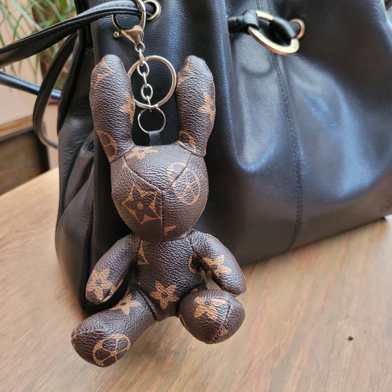 Designer Style Bunny Keychain & Handmade Gift Pouch -  Sweden
