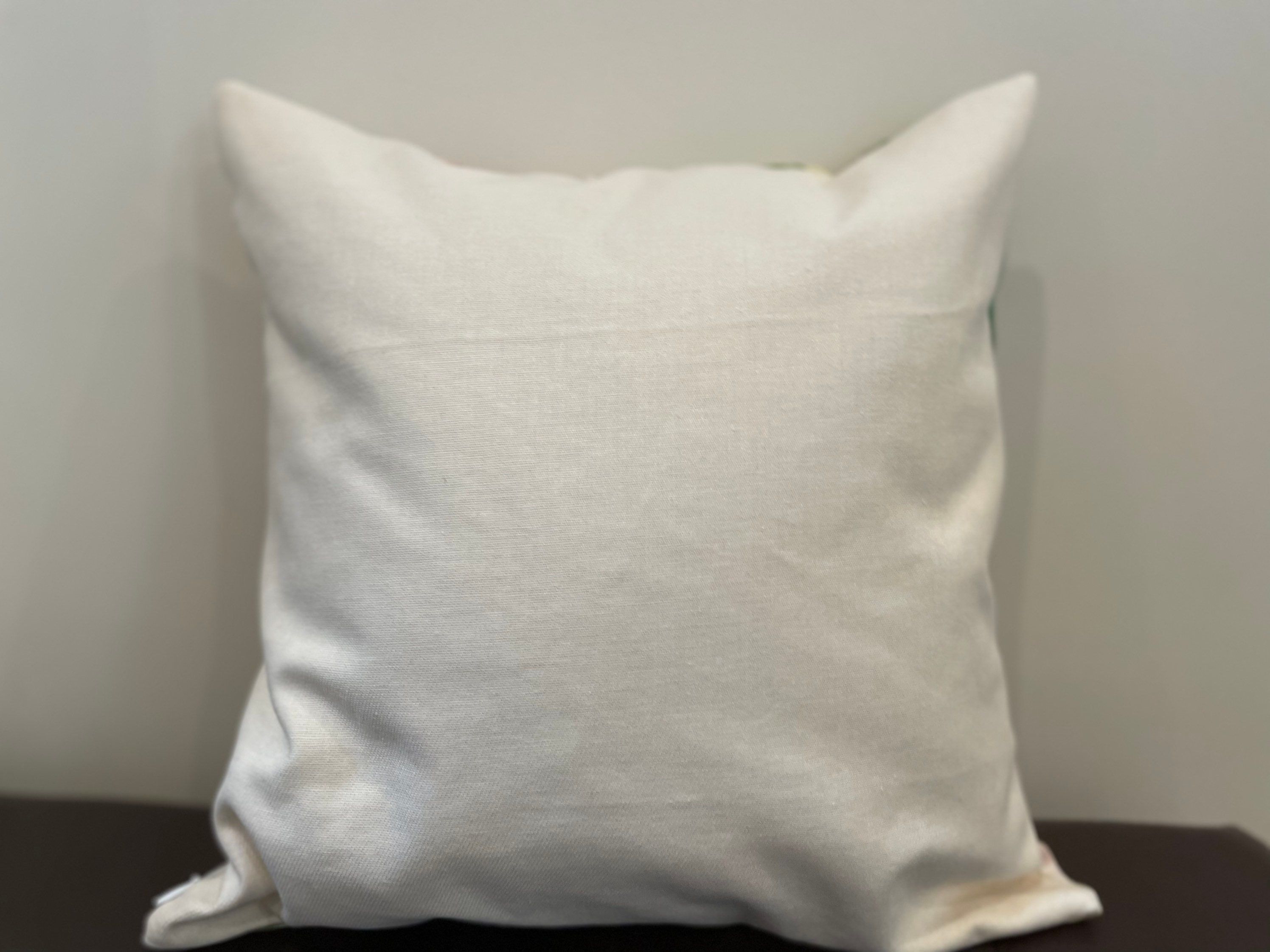 Schumacher Bermuda Blossoms Pillow Cover | Yellow Floral Designer ...