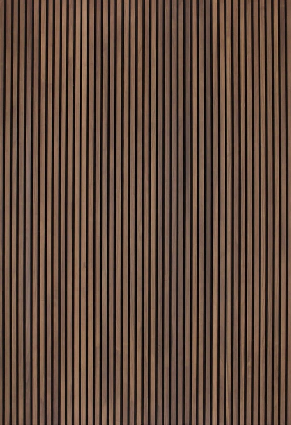 Acoustic Slat Wood Panel Obsidian Color DIY Friendly Etsy