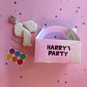 Paint Your Own Cookies Party Favour/Activity box